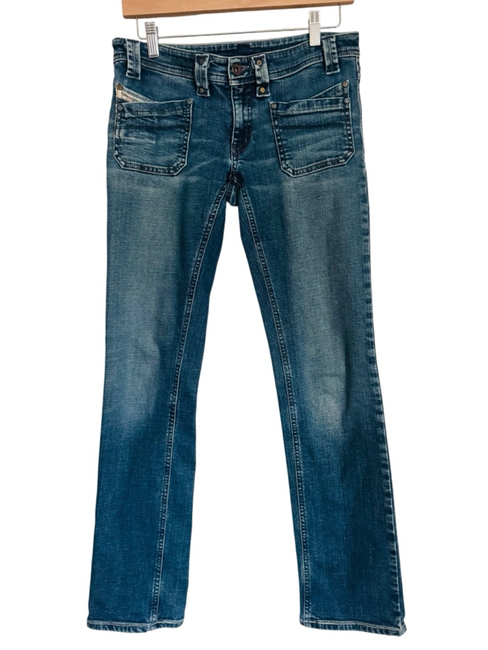 Diesel Vintage Keate Low Rise Straight Leg Jeans